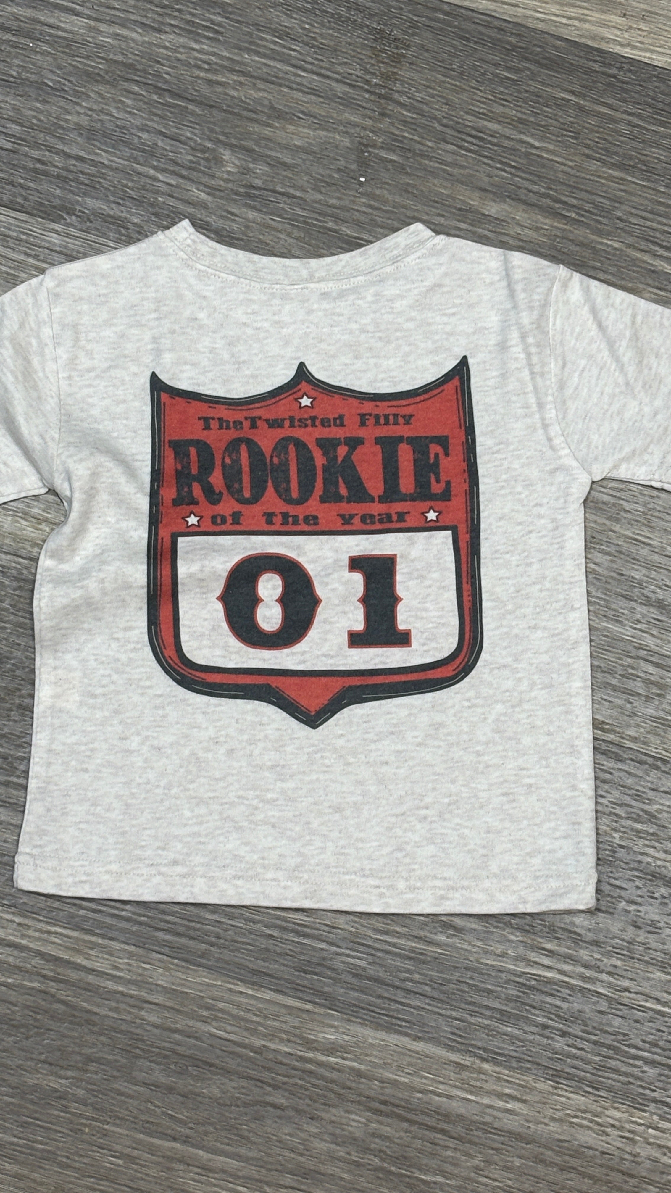 Rookie Of The Year Rodeo Back Number Tee - Henderson's Western Store