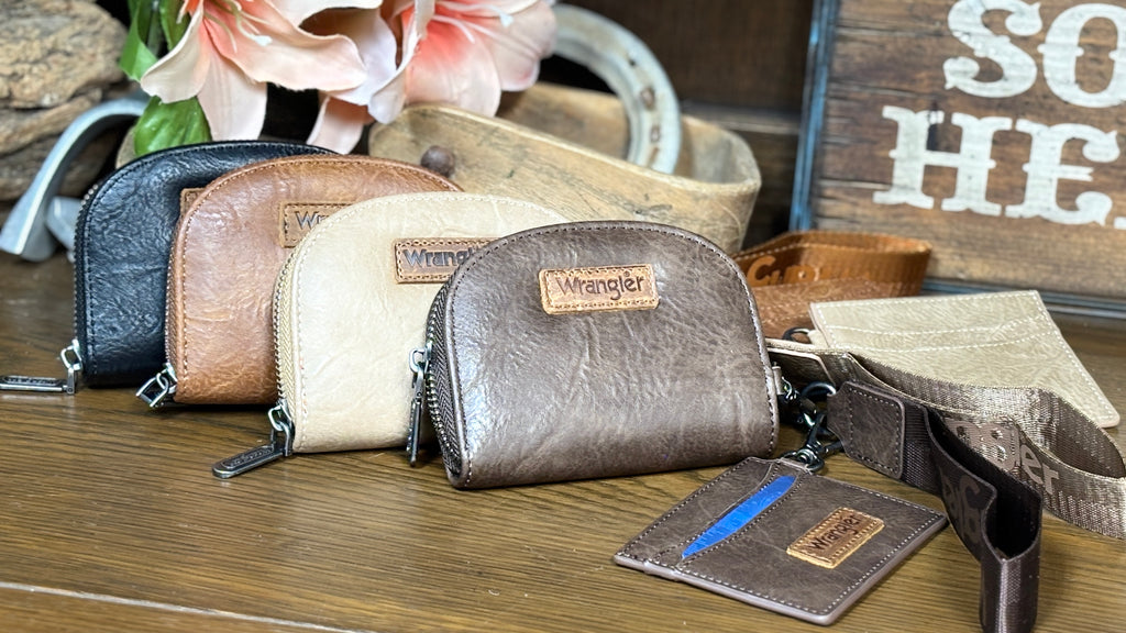 Wrangler Dual Pouch Wristlet