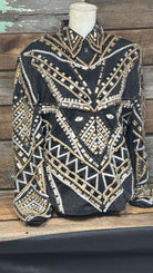 All Day  Show Jacket ~ Black & Gold - Henderson's Western Store