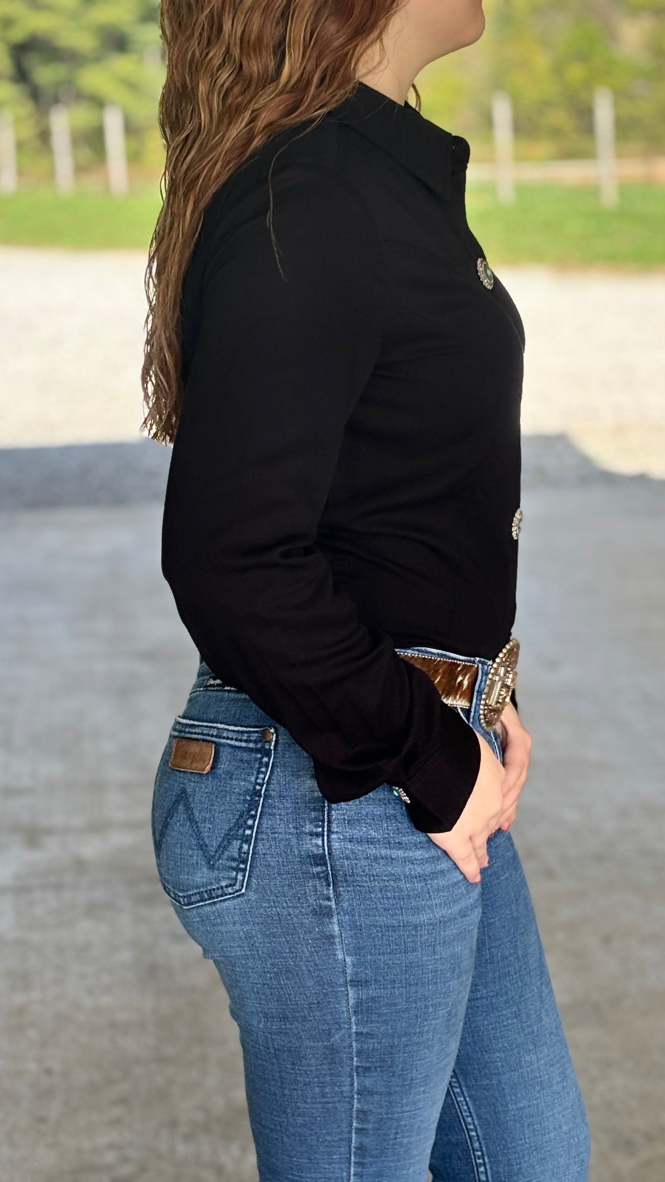 Wrangler Retro Concho Button Shirt - Henderson's Western Store