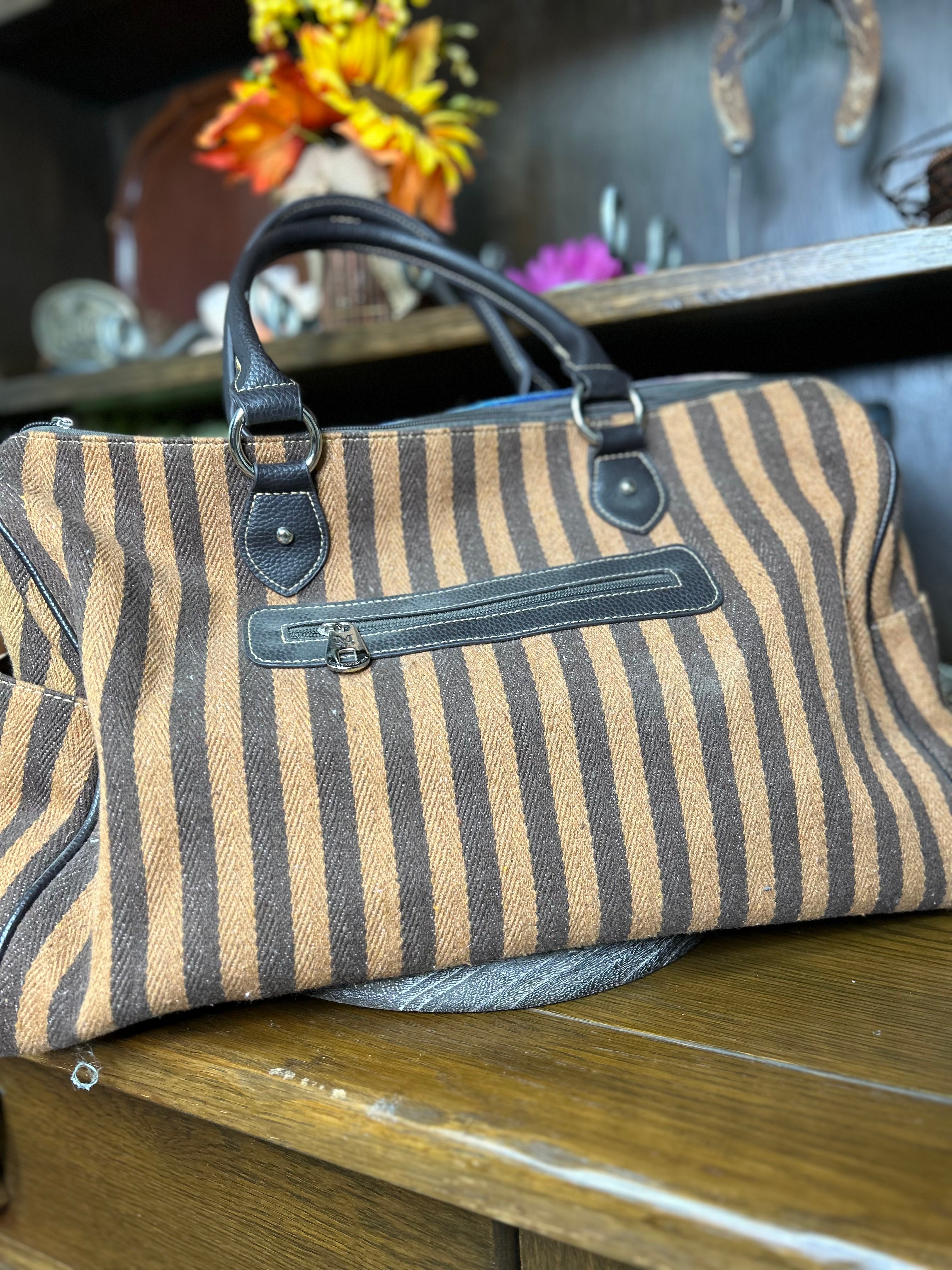 MW Horse Canvas Weekender - Henderson's Western Store