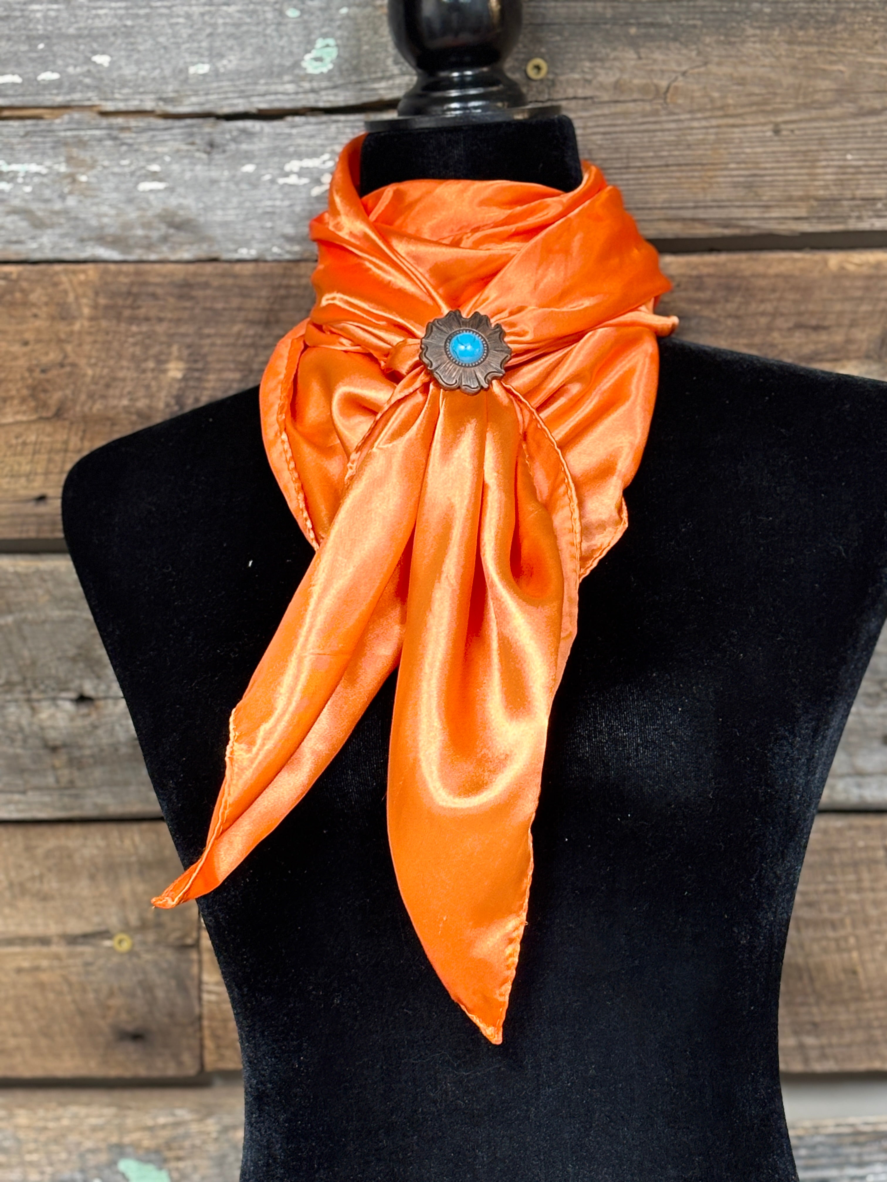 Rodeo Drive Wild Rags/Scarf ~ Orange - Henderson's Western Store
