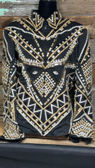 All Day  Show Jacket ~ Black & Gold - Henderson's Western Store