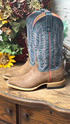 Tobaco Suede Boots by Horse Power - Henderson's Western Store
