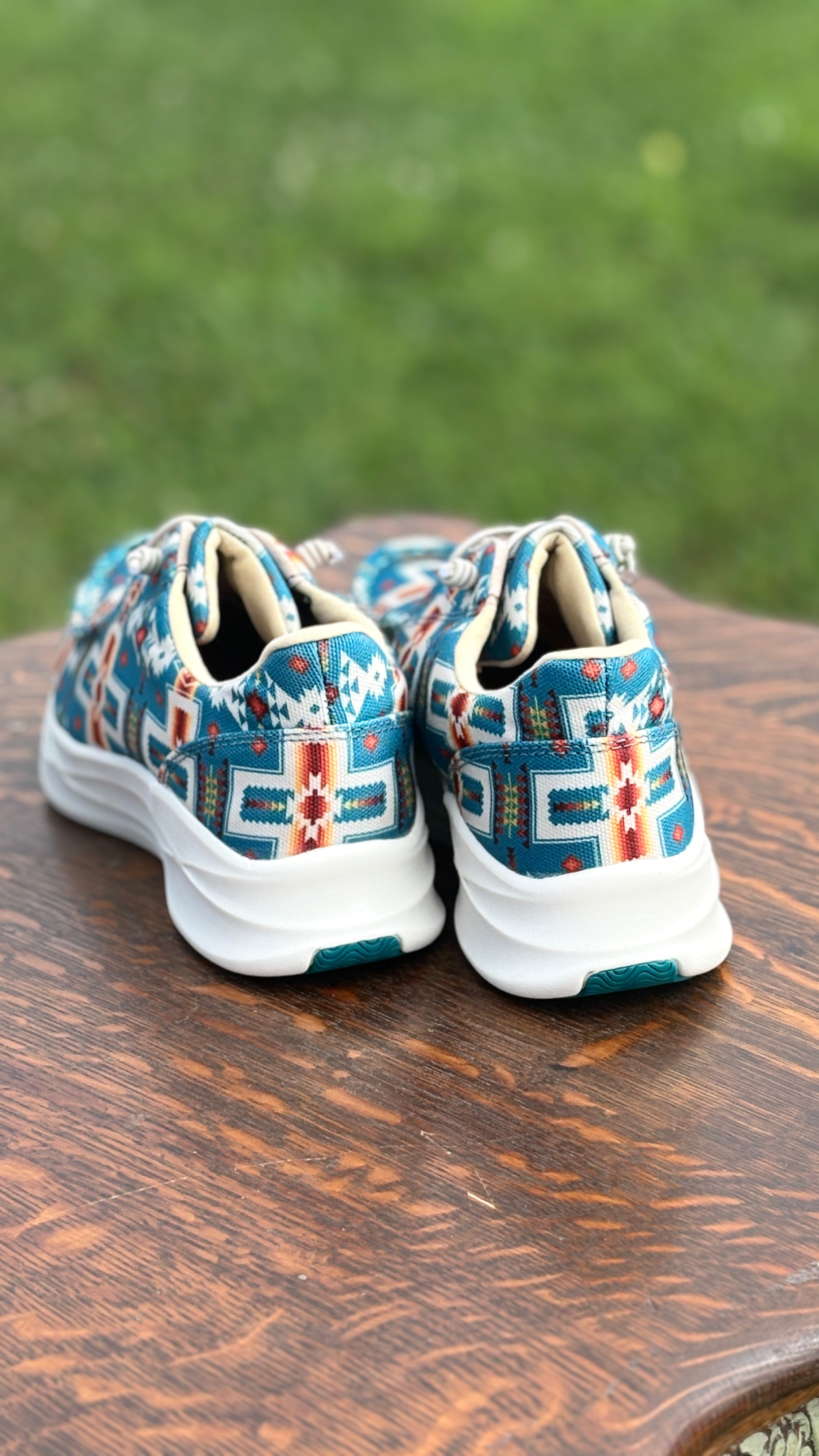 Feather X Casual Shoe by Twisted X ~ Aztec - Henderson's Western Store