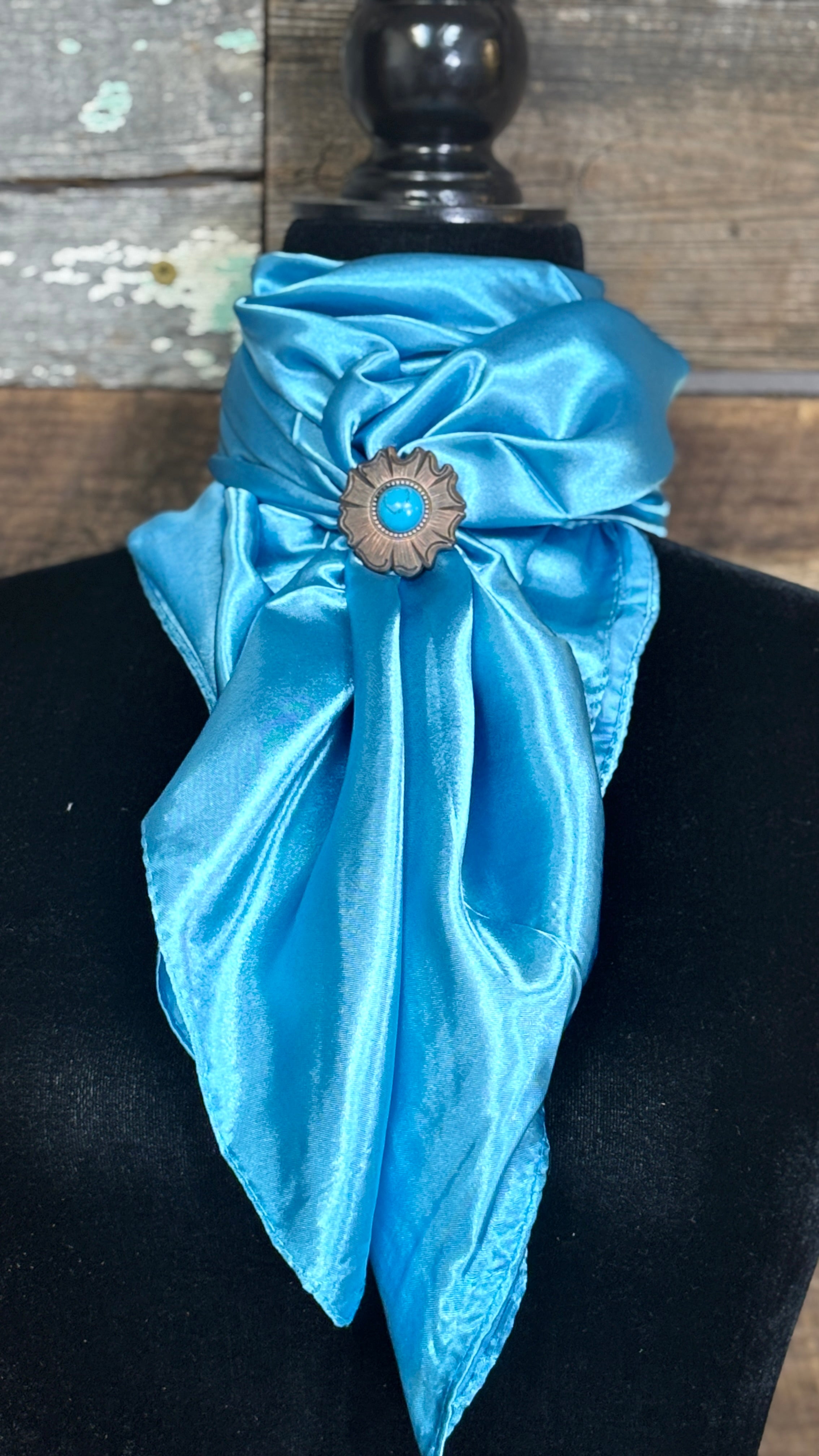 Rodeo Drive Wild Rags/Scarf ~ Aqua - Henderson's Western Store