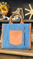 Wrangler Aztec Studded Tote/Crossbody ~ Jean - Henderson's Western Store
