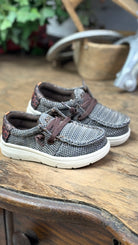 Ariat Lil' Stompers Casual Boots ~ Brown Aztec - Henderson's Western Store