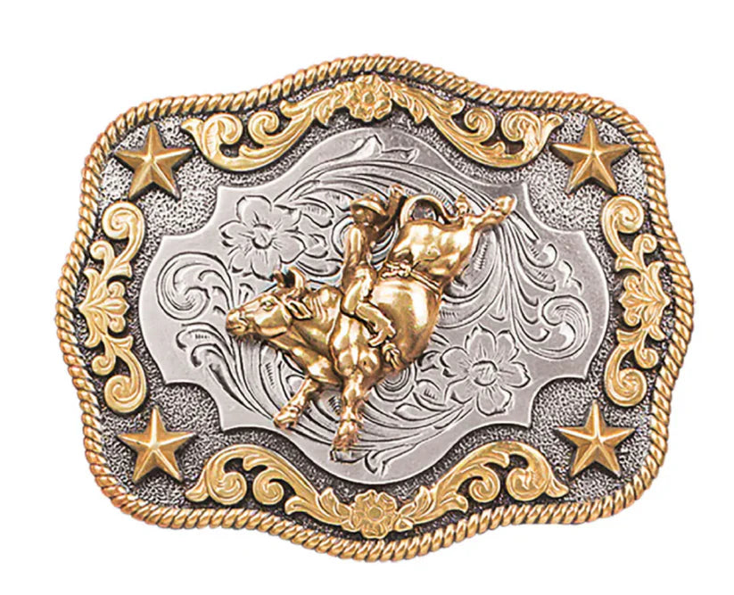Bull Rider Belt Buckle - Henderson's Western Store