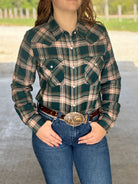 Essential Flannel Plaid by Wrangler - Henderson's Western Store