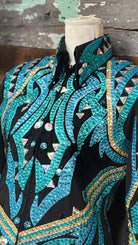 All Day  Show Jacket ~ Teal Green - Henderson's Western Store