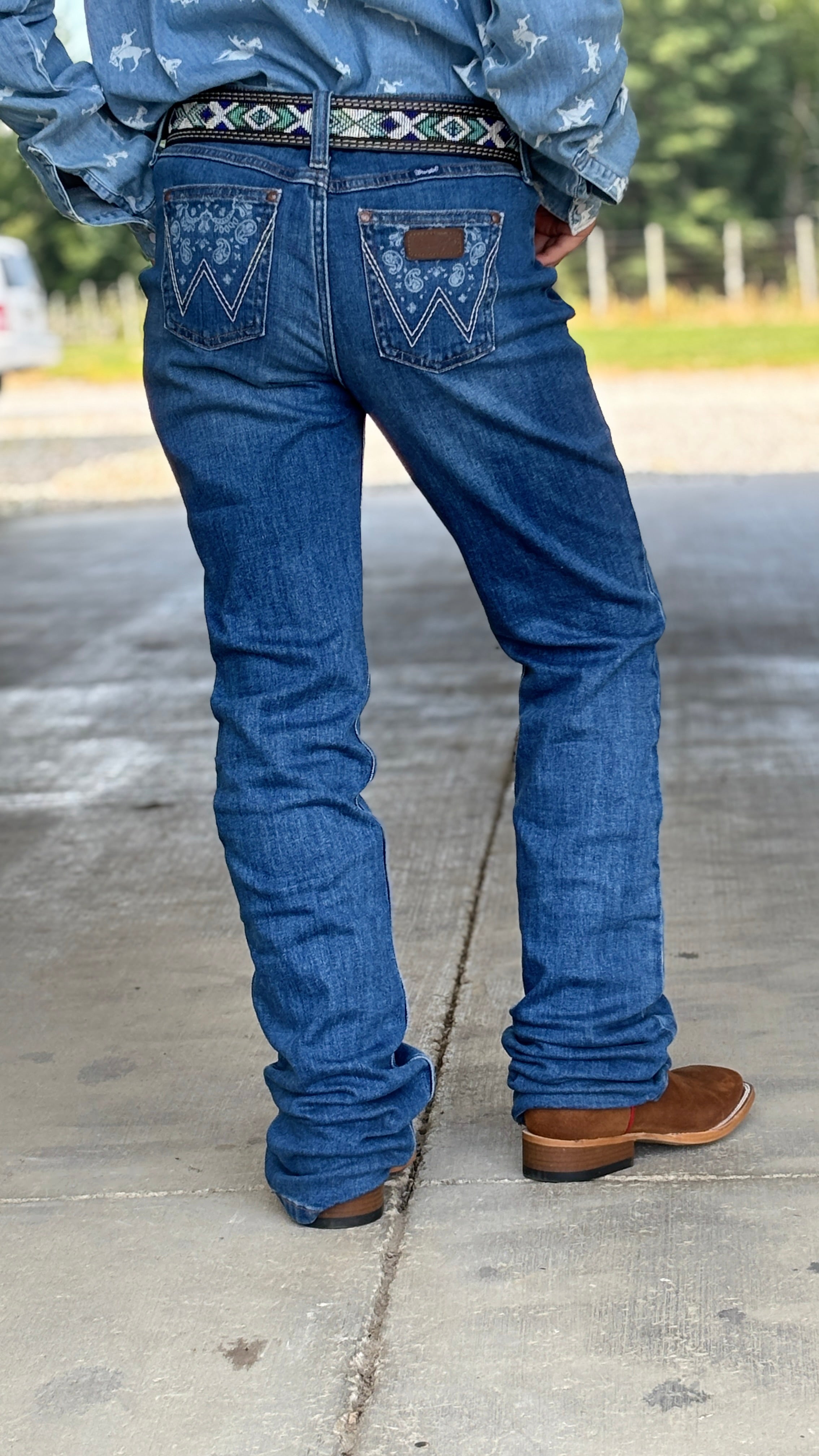 Girl's Wrangler Bootcut Jeans - Henderson's Western Store