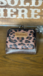 Wrangler Leopard Print Coin Purse/Wallet - Henderson's Western Store