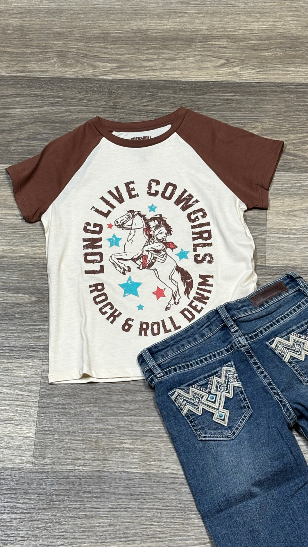 Long Live Cowgirls Tee by Rock & Roll