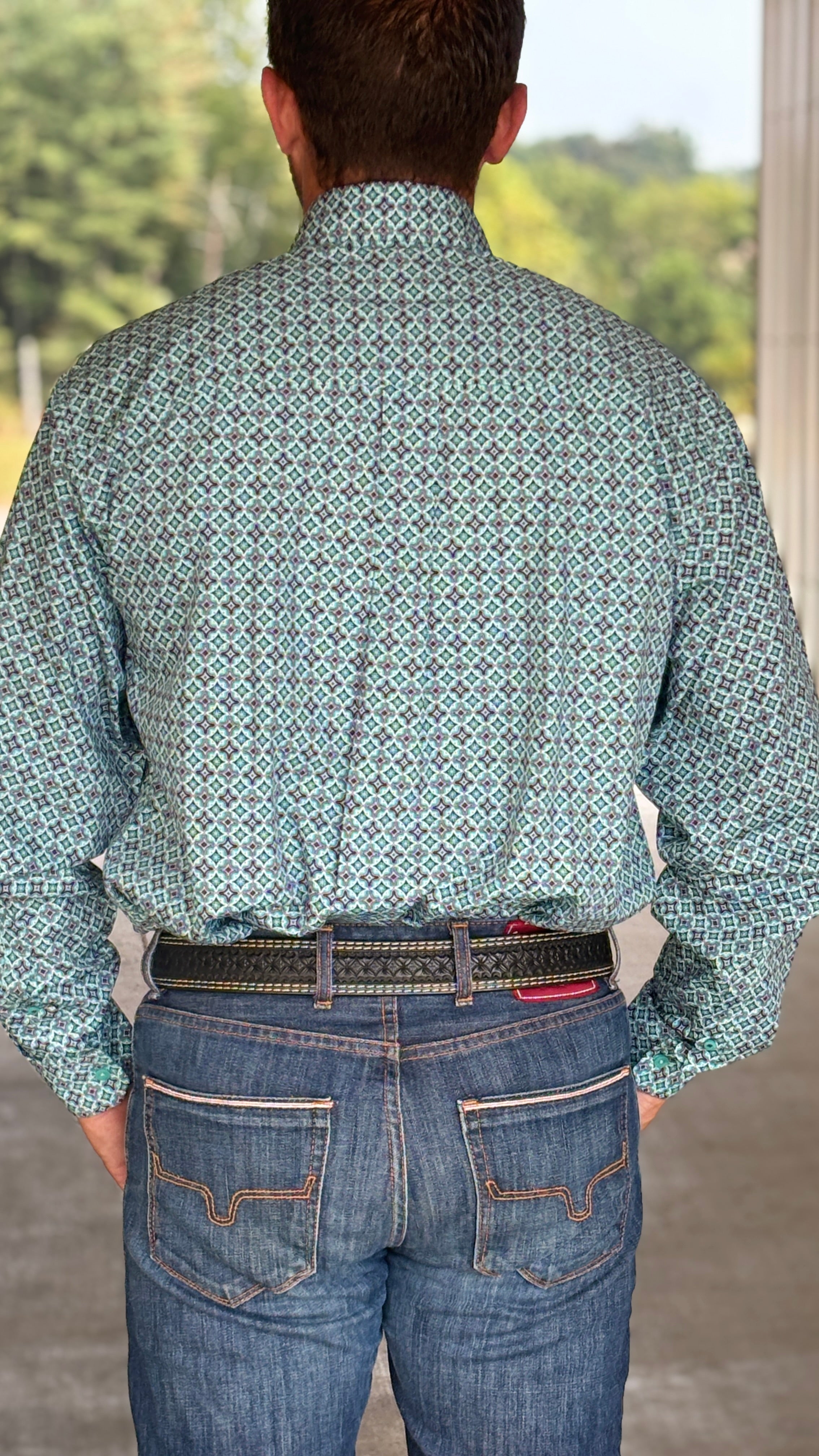 Cinch Plain Weave  ~ Turquoise - Henderson's Western Store