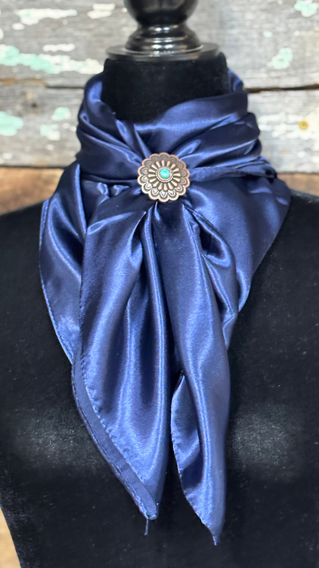 Rodeo Drive Wild Rags/Scarf ~ Navy - Henderson's Western Store