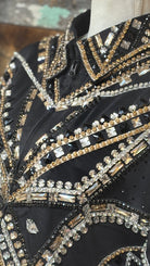 All Day  Show Jacket ~ Black & Gold - Henderson's Western Store