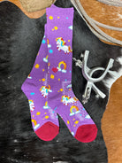 Lucky Chuck Socks ~ Lucky Unicorns - Henderson's Western Store