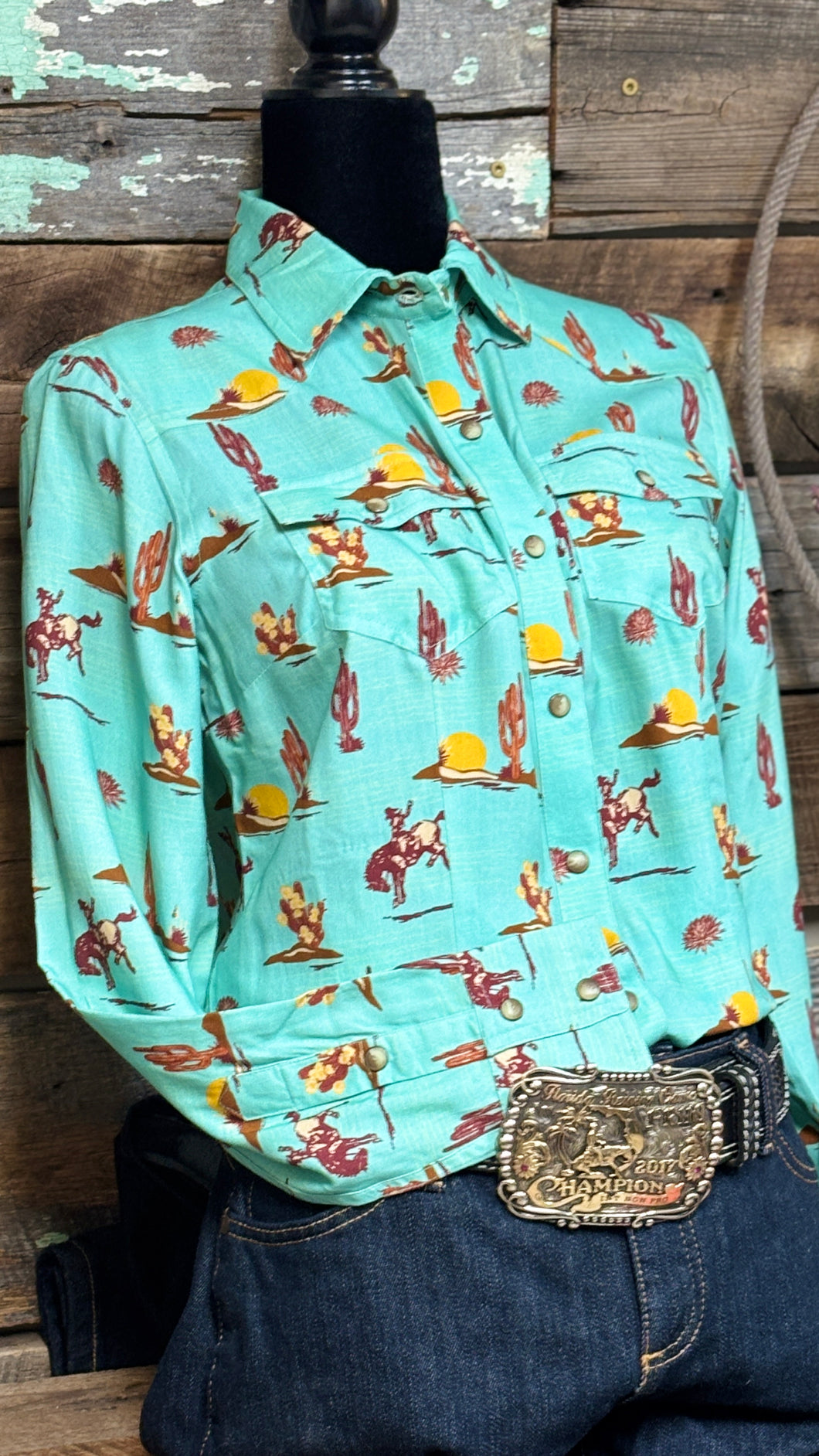 Cowgirl Retro Shirt by Panhandle