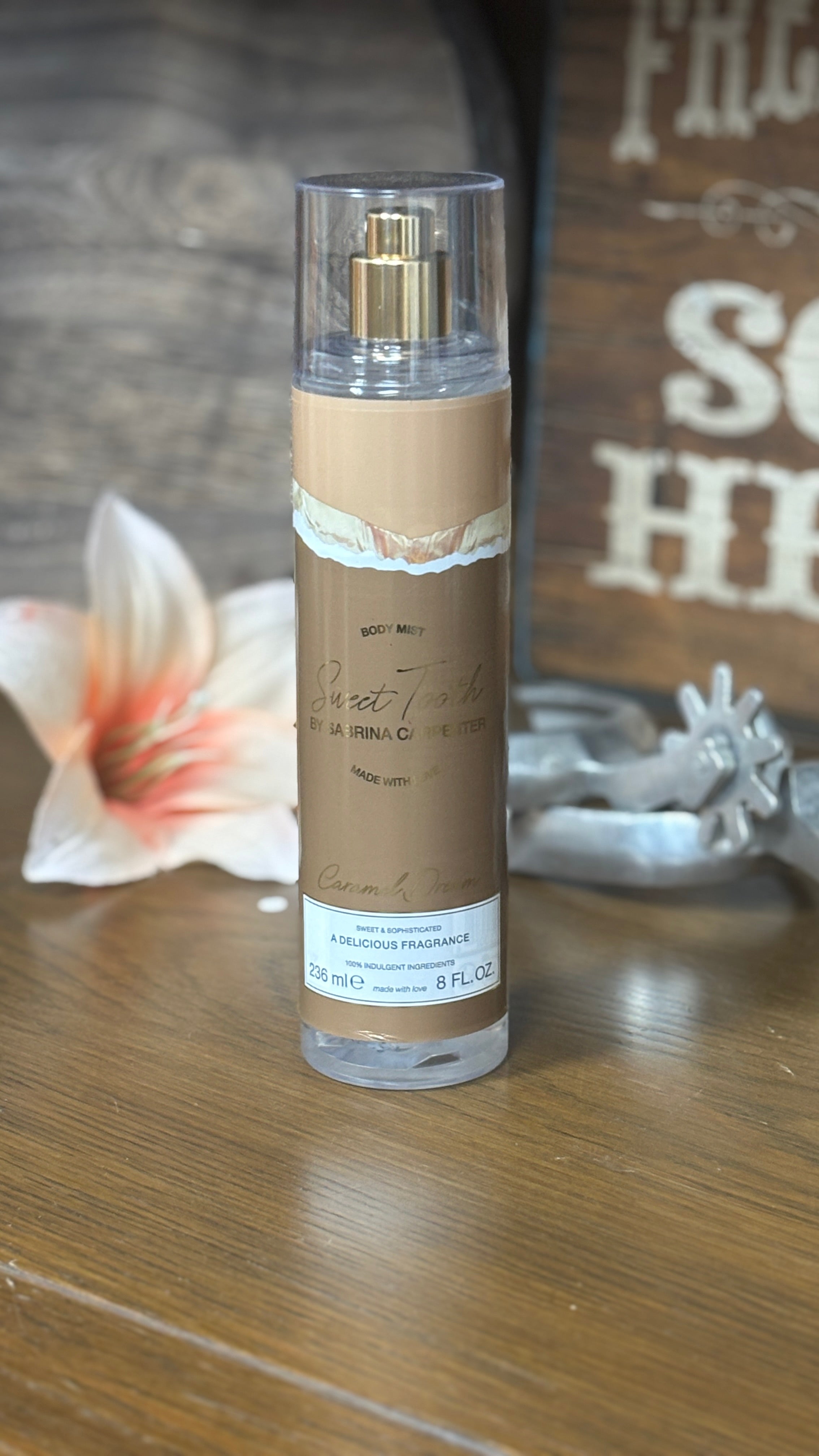 Sabrina Carpenter Sweet Tooth Body Mist ~ Caramel Dream - Henderson's Western Store