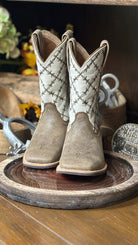 Youth Top Hand Boots by Twisted X ~ White - Henderson's Western Store