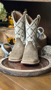 Load image into Gallery viewer, Youth Top Hand Boots by Twisted X ~ White