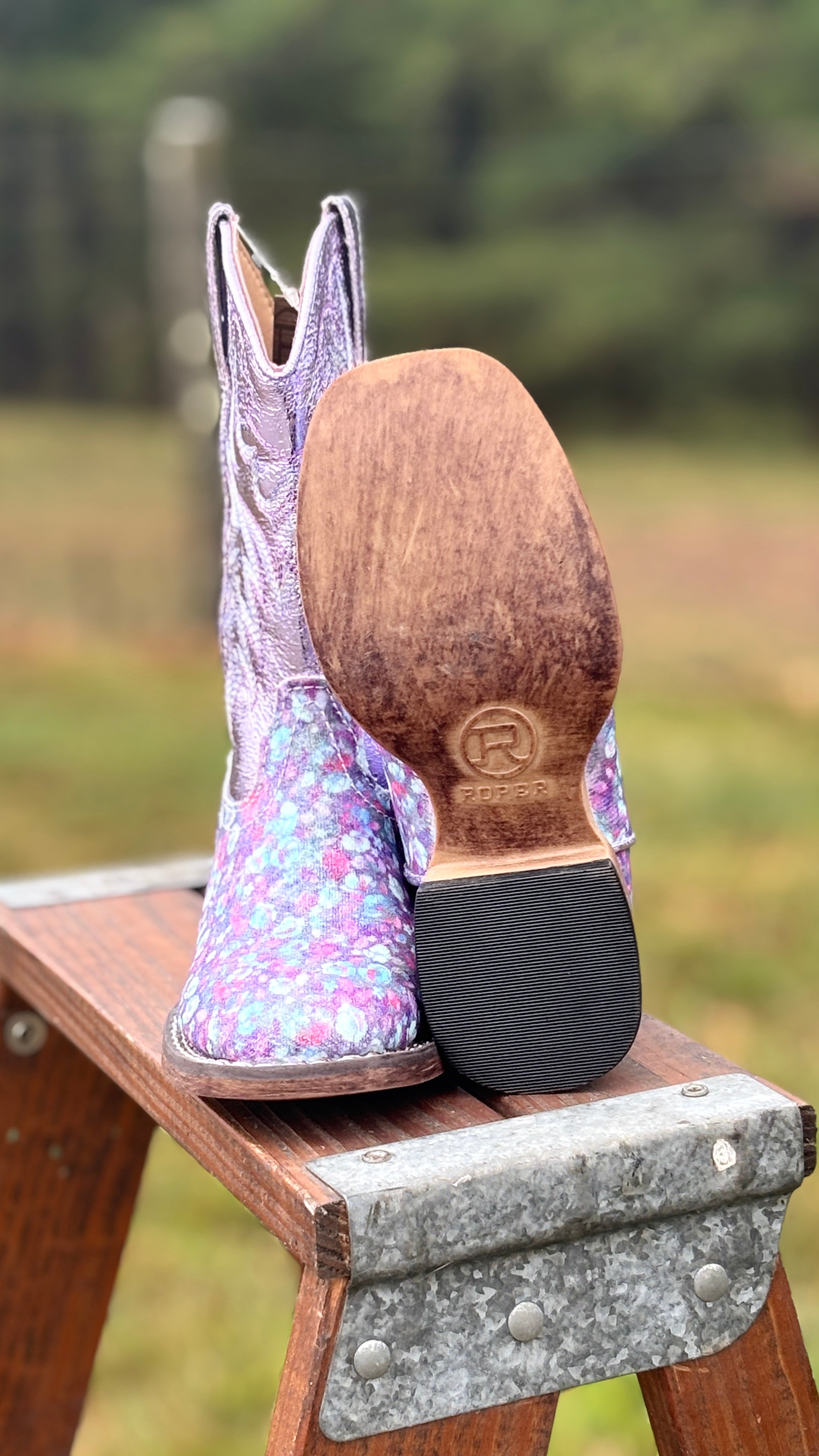 Floral Glitter Boots by Roper - Henderson's Western Store