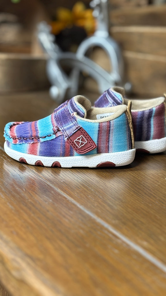 Infant Hooey Twisted X ~ Blue Serape