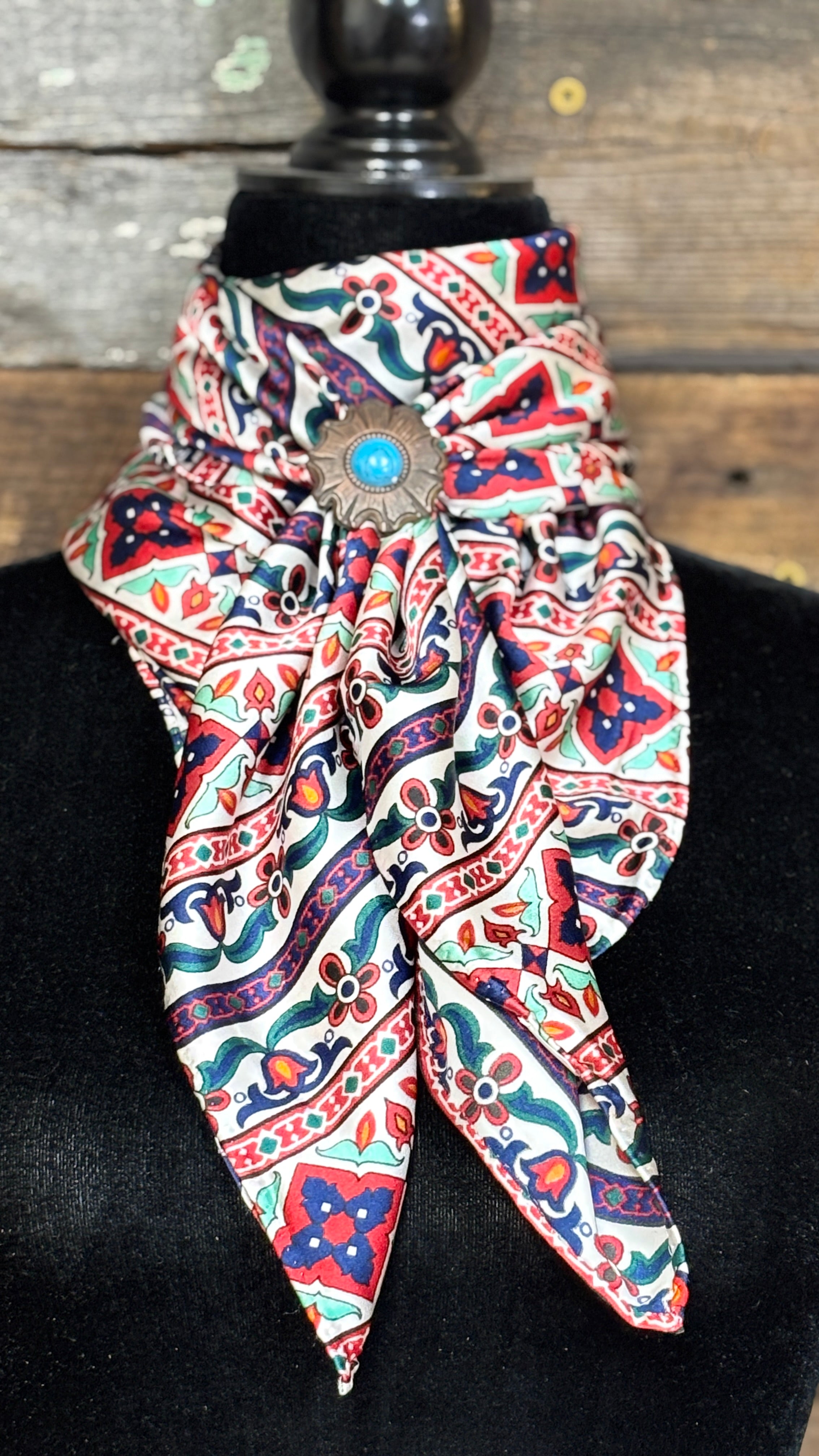 Floral Print Wild Rag - Henderson's Western Store