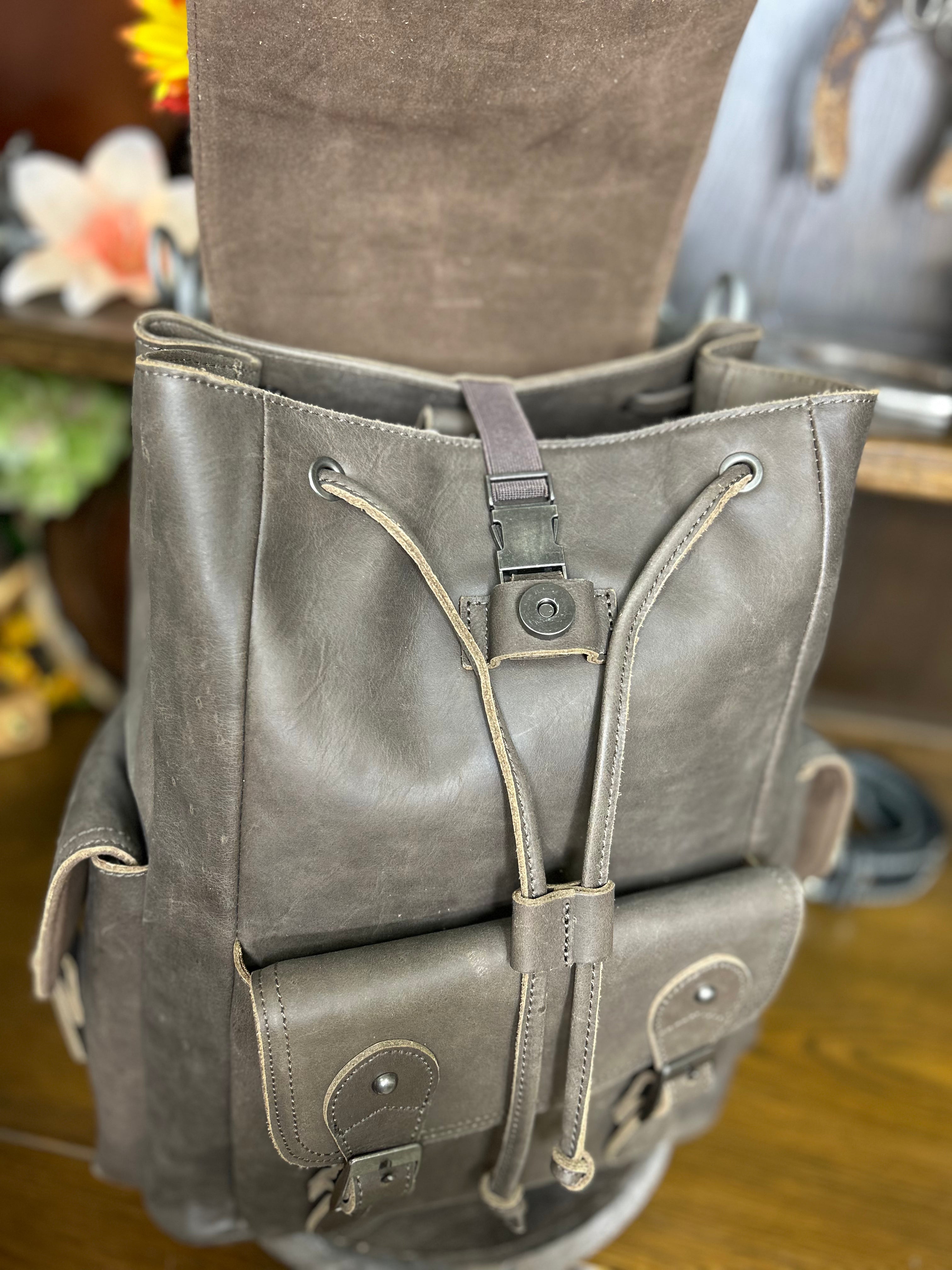 Wrangler Leather Backpack - Henderson's Western Store