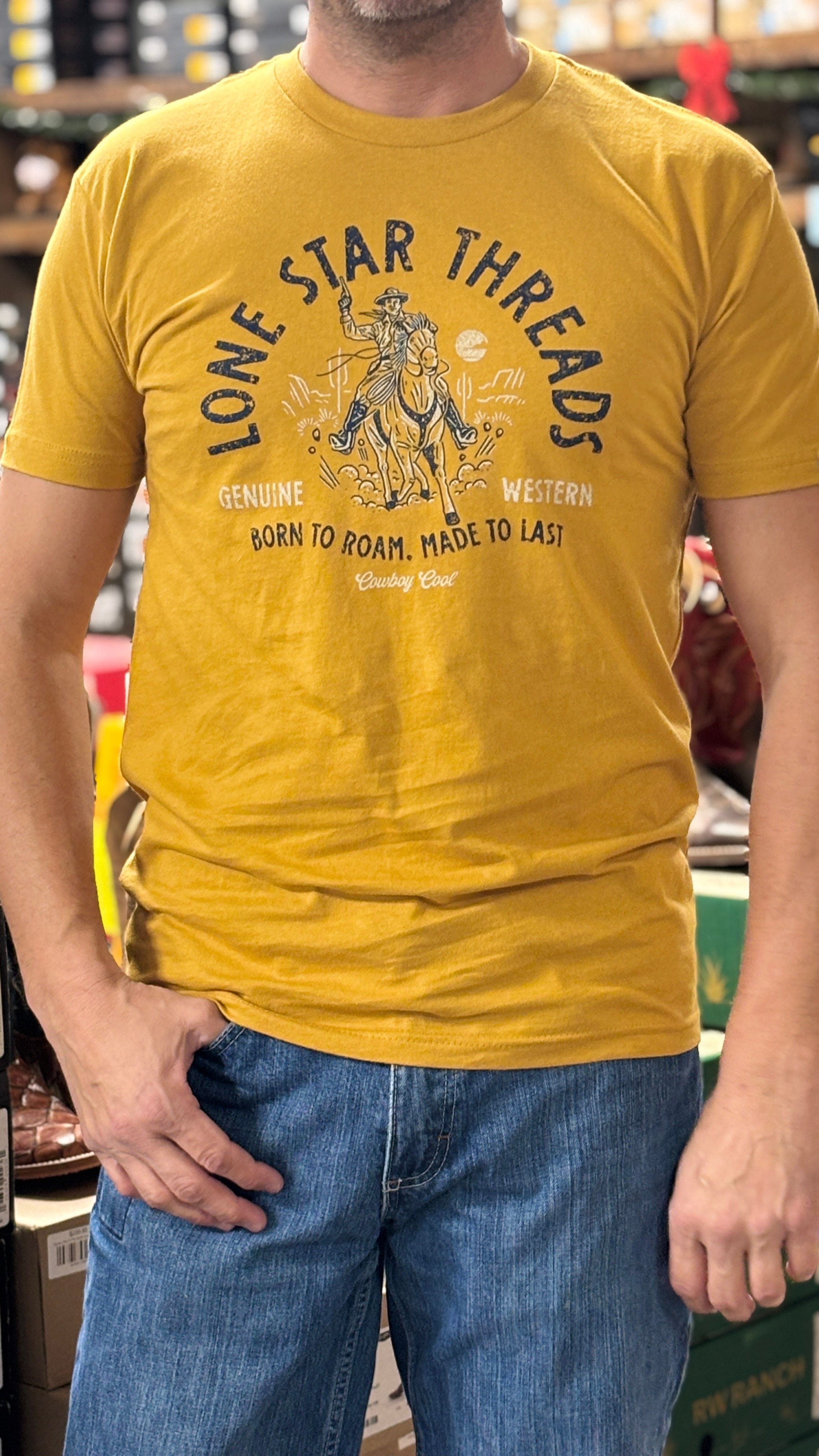 Lone Star Threads Tee by Cowboy Cool - Henderson's Western Store