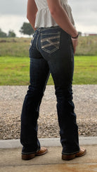 Crossed Embroidered Jean by Rock & Roll - Henderson's Western Store