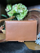 Floral Tooled Leather Cross Body - Henderson's Western Store