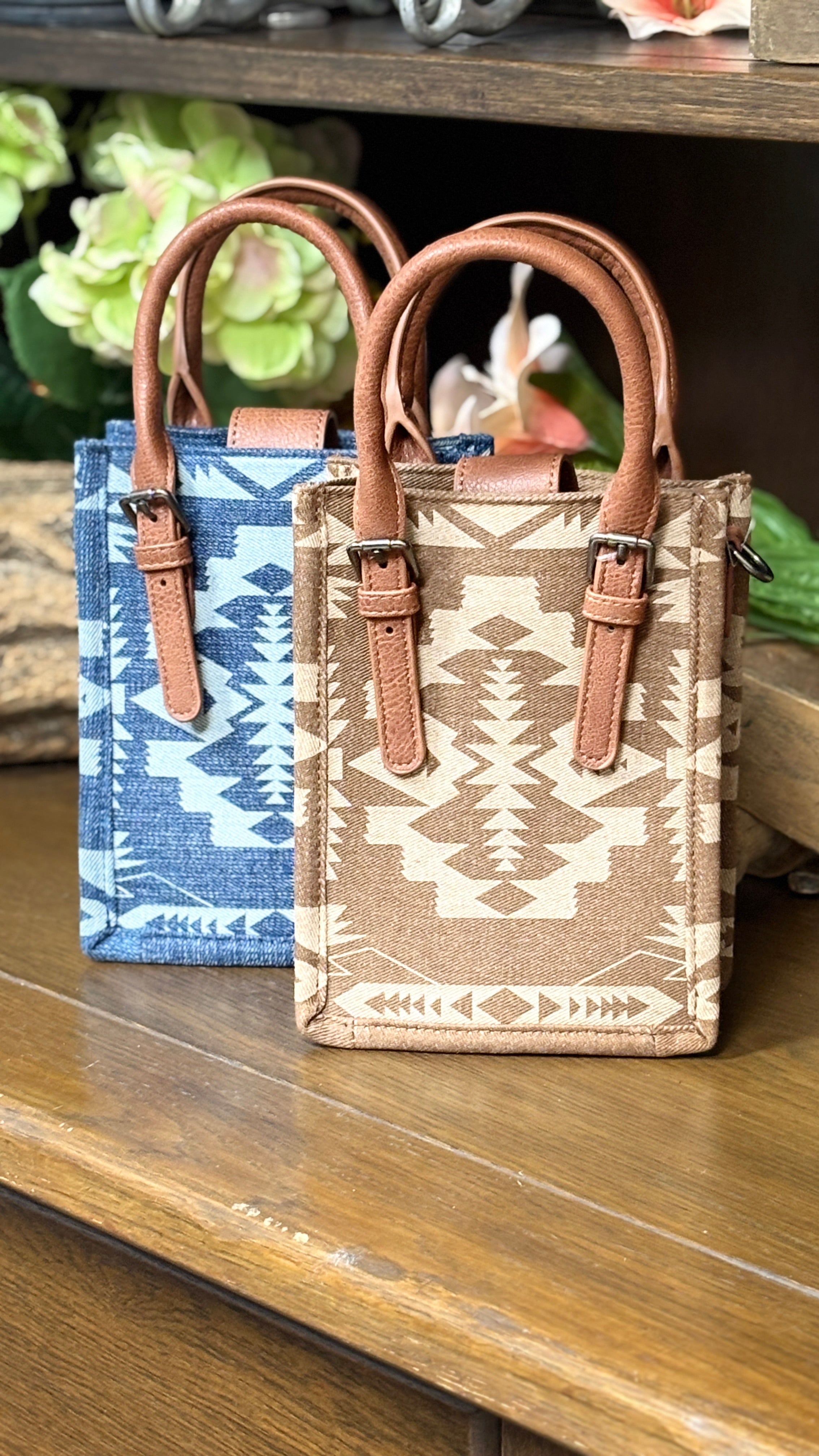 Wrangler Southwest Mini Tote/Crossbody - Henderson's Western Store