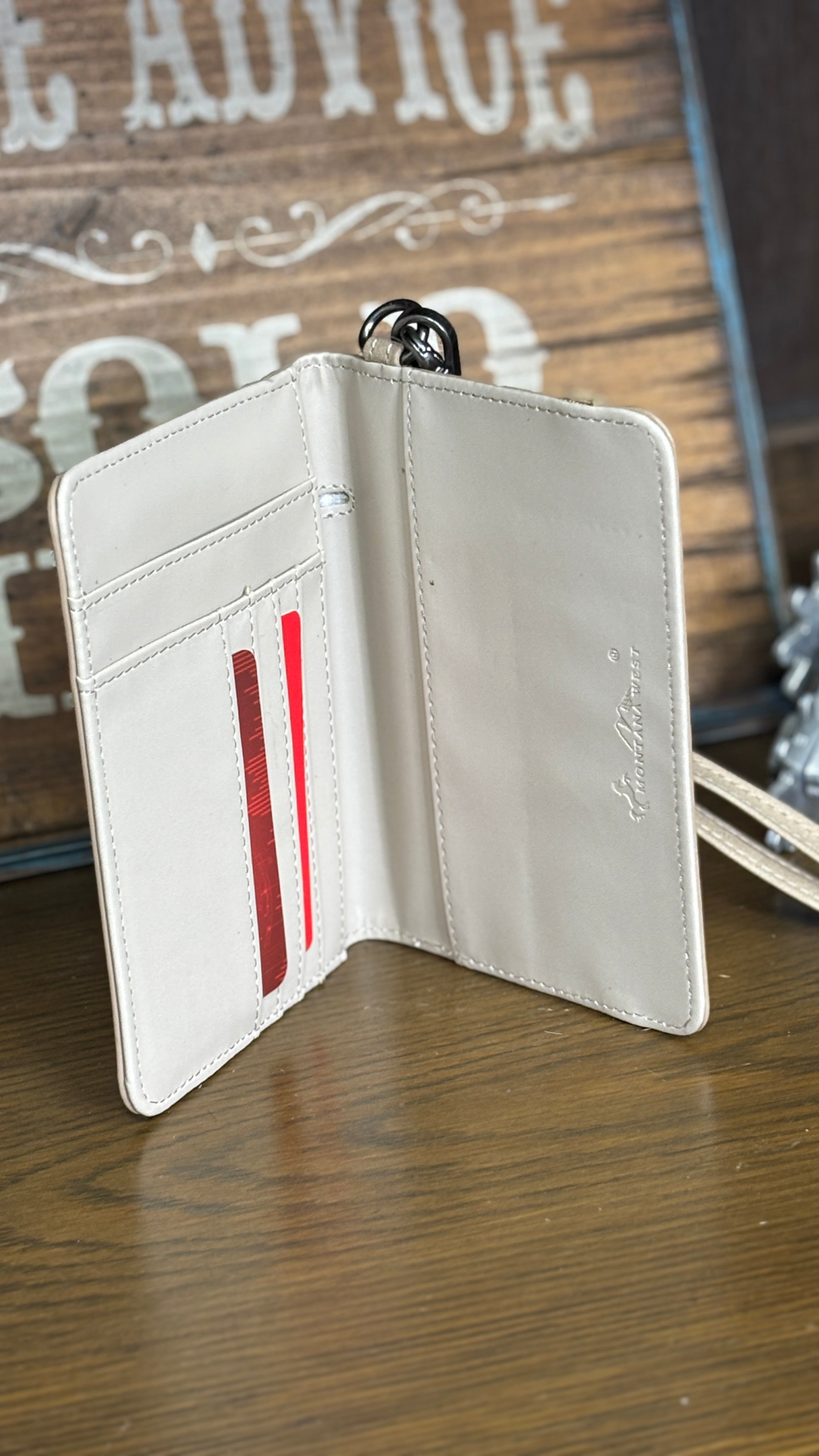 MW Tooled Aztec Collection Wrap Wallet - Henderson's Western Store