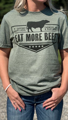 Farmers & Ranchers Eat More Beef Tee - Henderson's Western Store