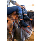 Lucky Chuck Socks ~ Cactus Alley-Correctional Vaca - Henderson's Western Store