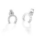 Kelly Herd Plain Brass Horseshoe Earrings - Henderson's Western Store