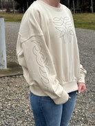 Lainey Wilson Cowboy Sweatshirt by Wrangler - Henderson's Western Store