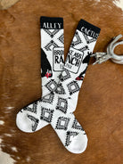 Lucky Chuck Socks ~ Cactus Alley- Broke Ass Ranch - Henderson's Western Store