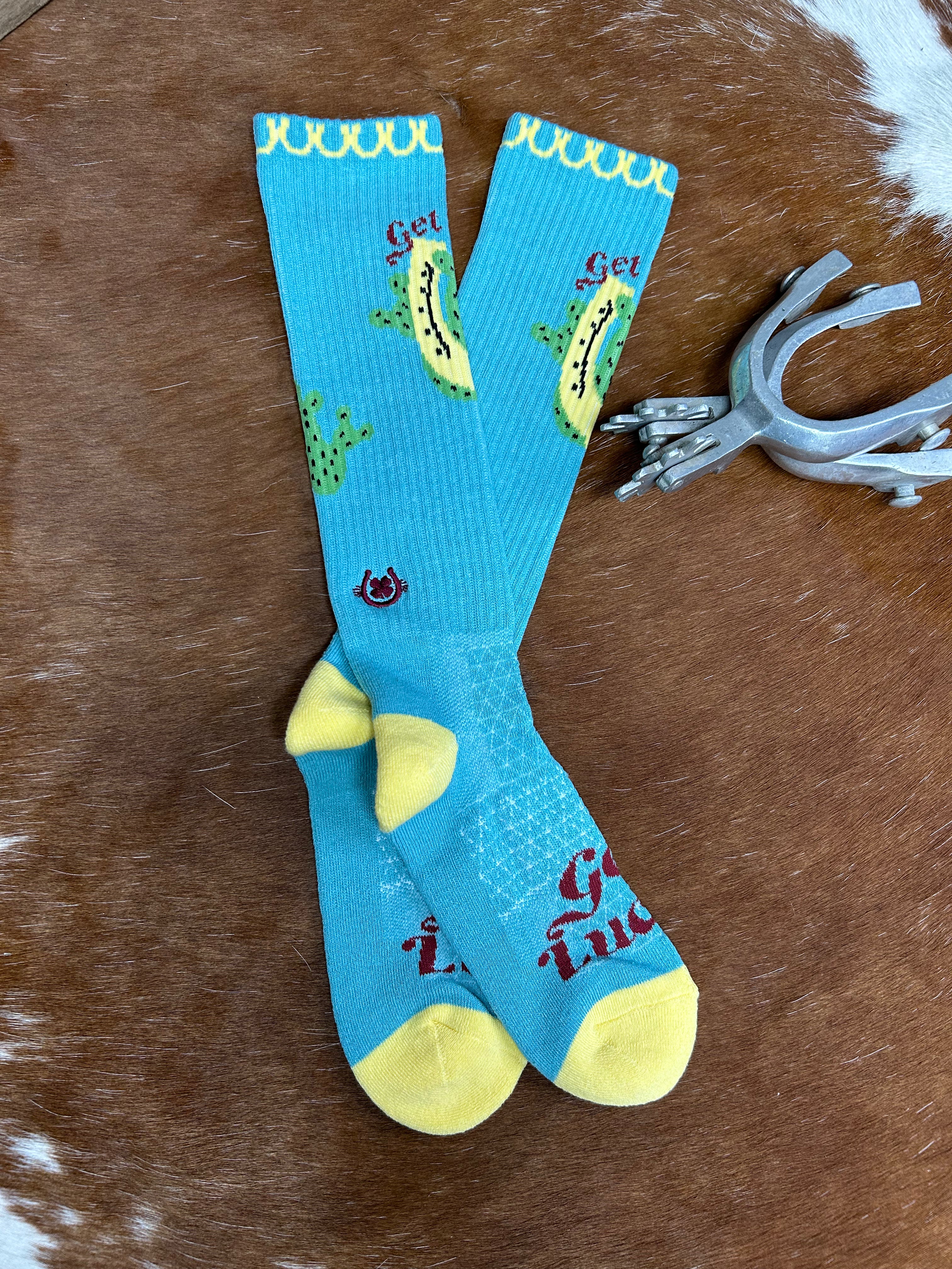 Lucky Chuck Socks ~ Get Lucky - Henderson's Western Store