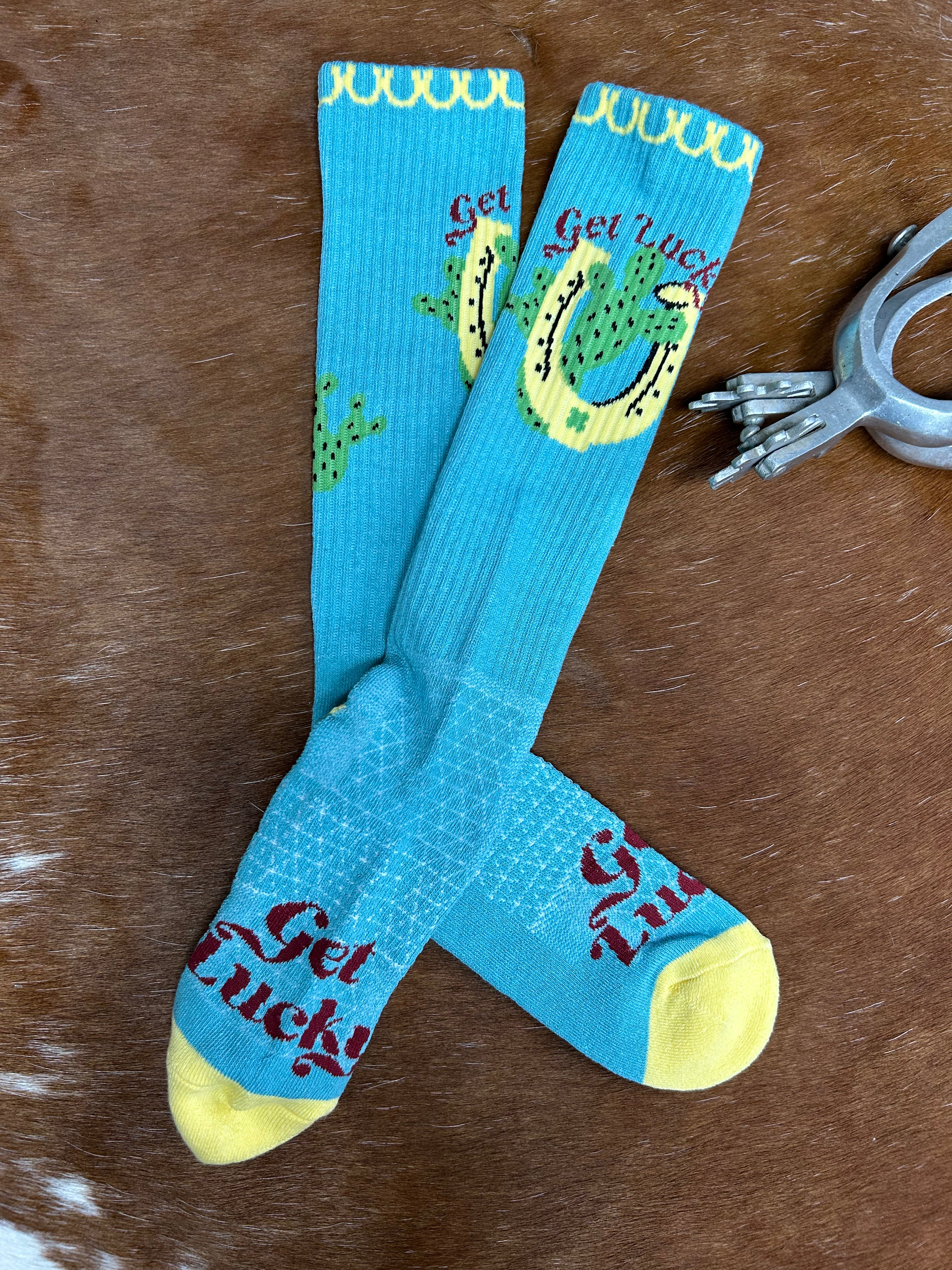 Lucky Chuck Socks ~ Get Lucky - Henderson's Western Store