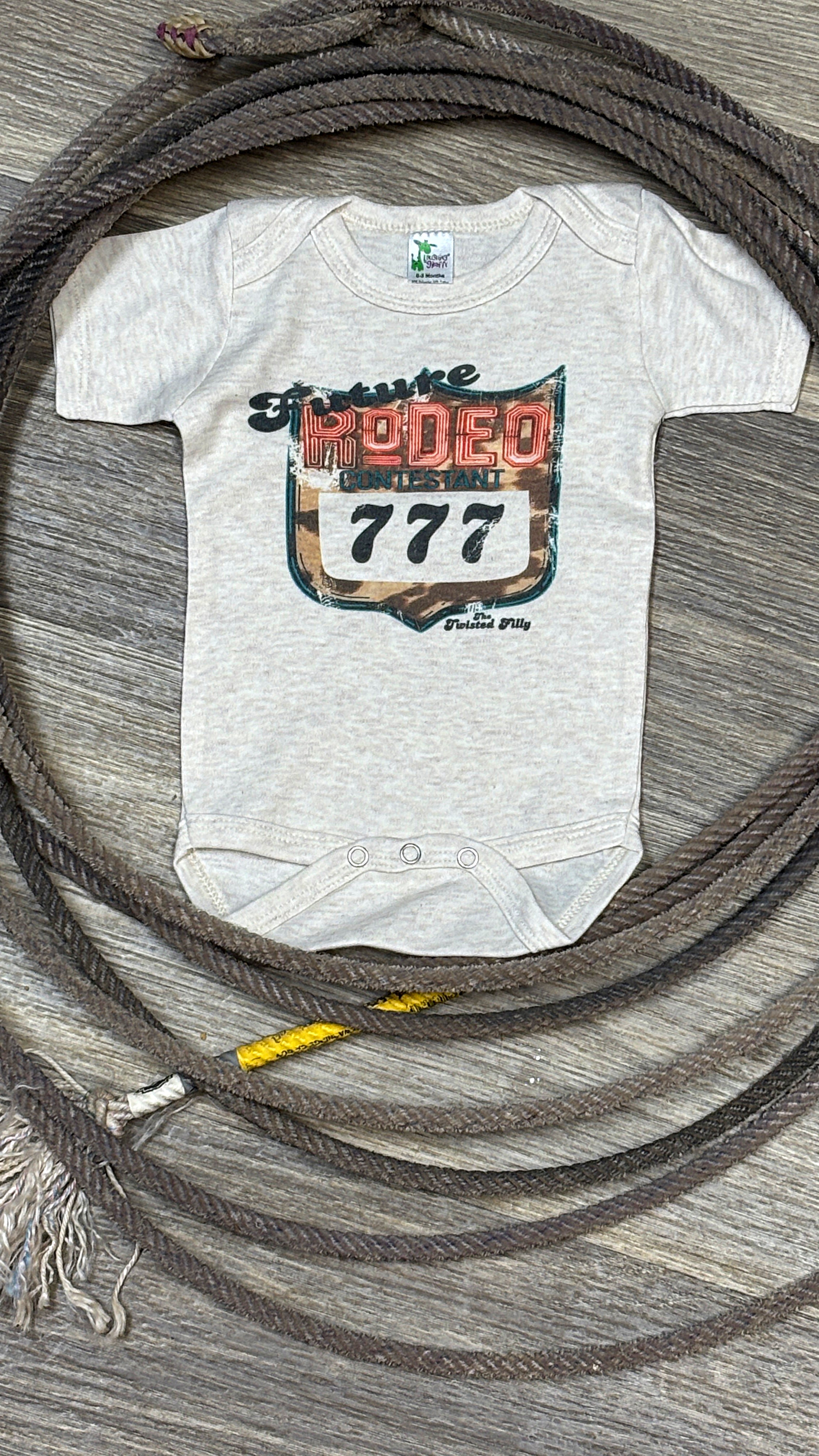 Future Rodeo Contestant Onesie - Henderson's Western Store