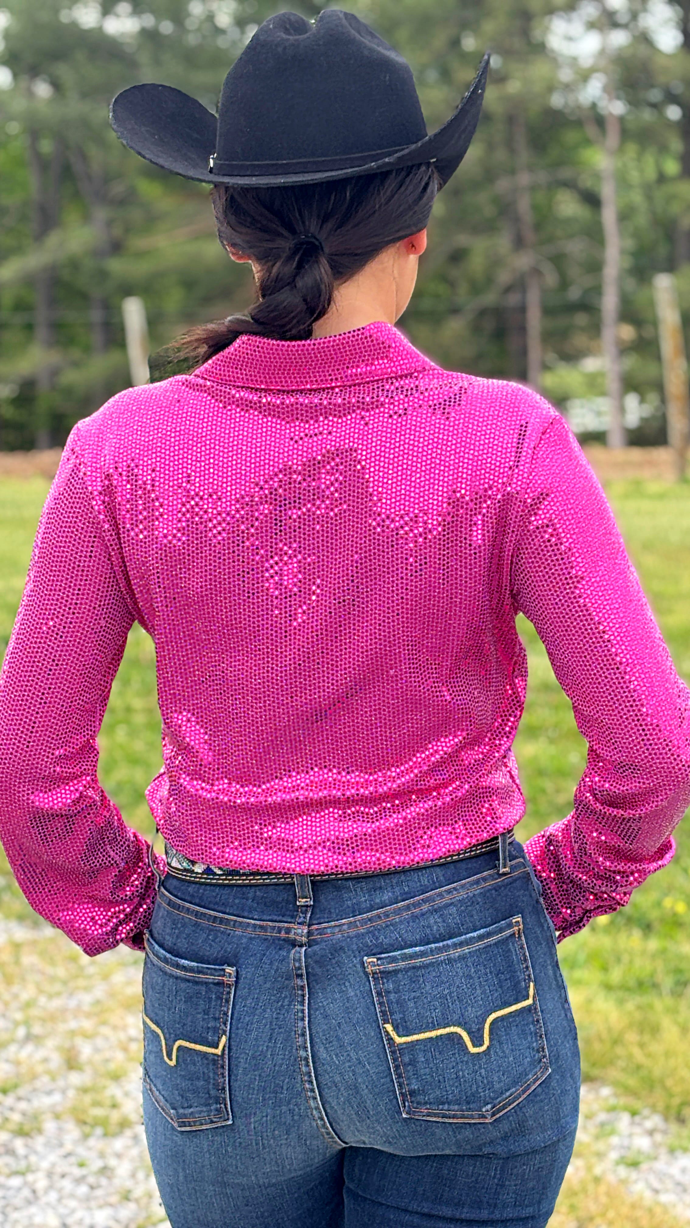 Sequin Pullover Button Up - Henderson's Western Store