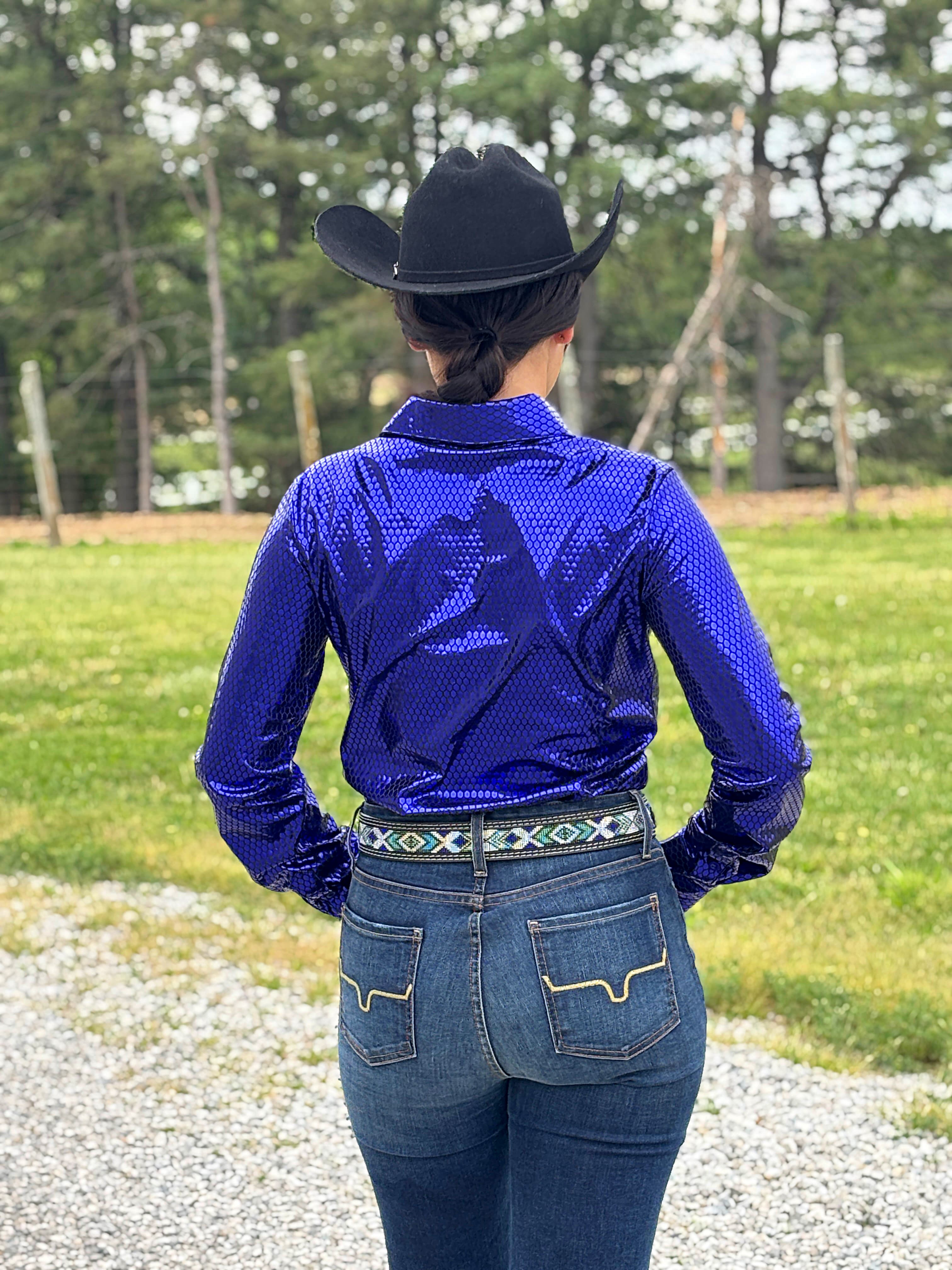 Metallic Pullover Button Up - Henderson's Western Store