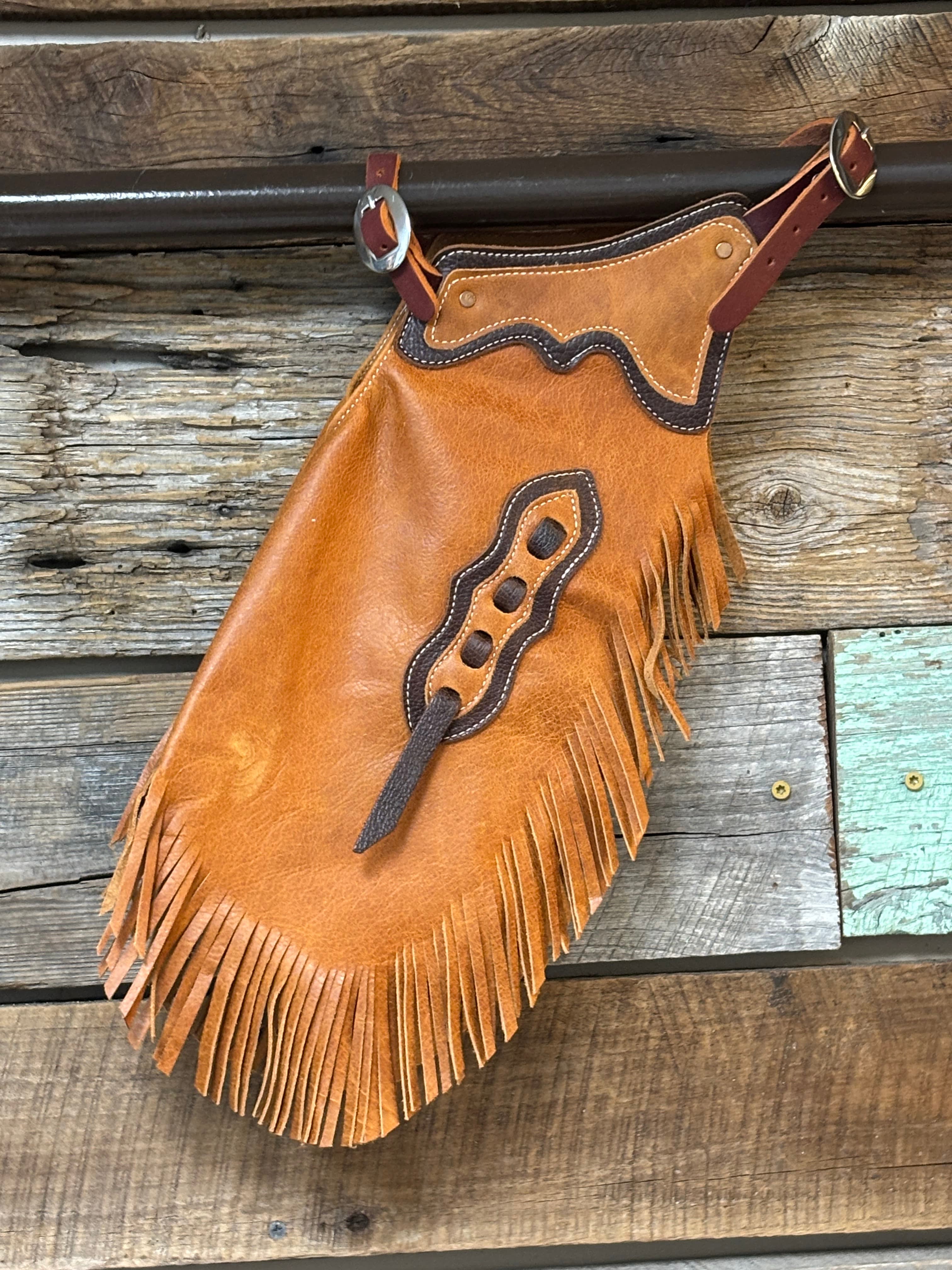 Rockin' Y Saddlery chap