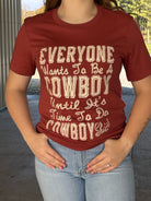 Cowboy Shit Tee - Henderson's Western Store