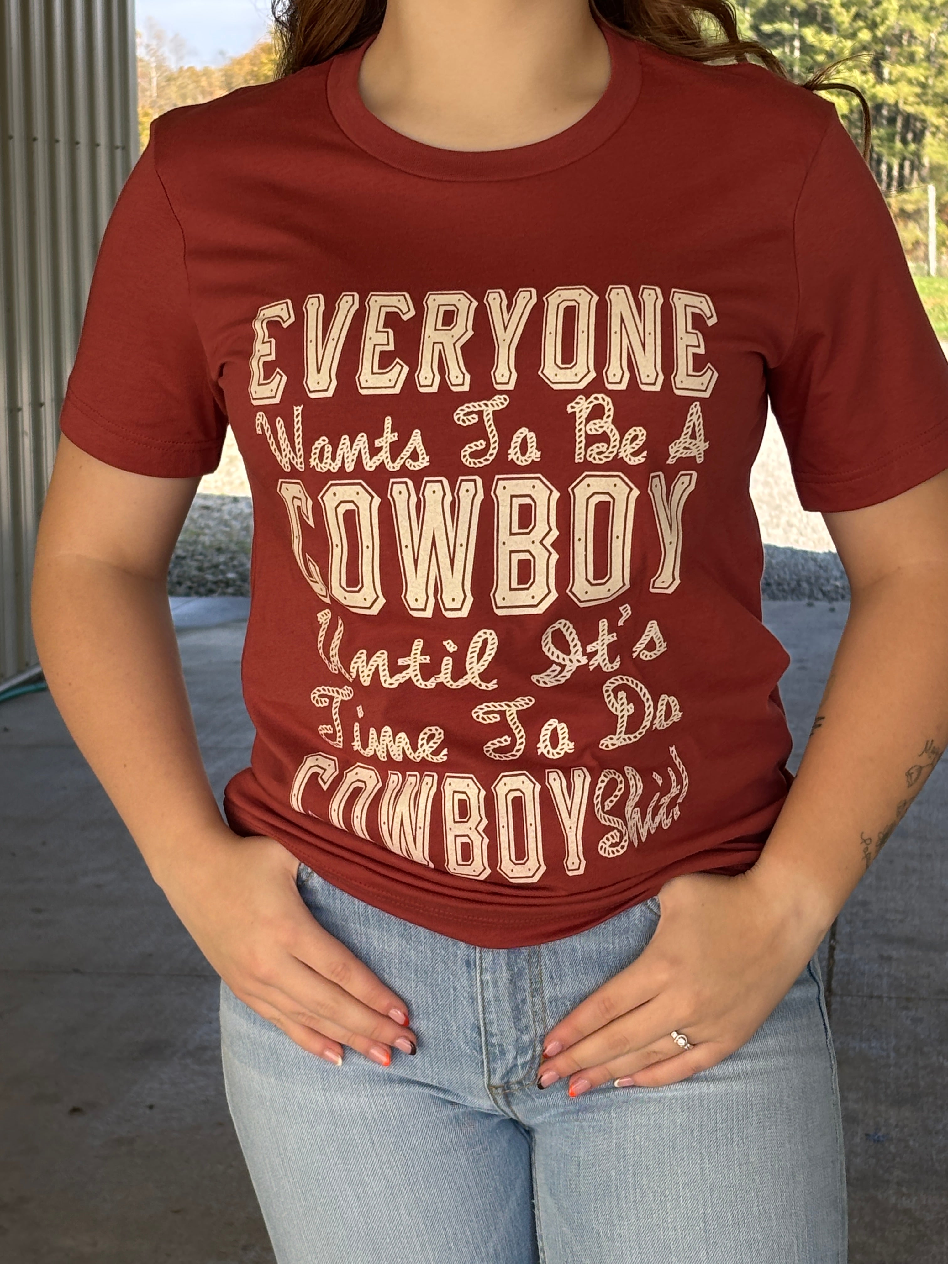 Cowboy Shit Tee - Henderson's Western Store