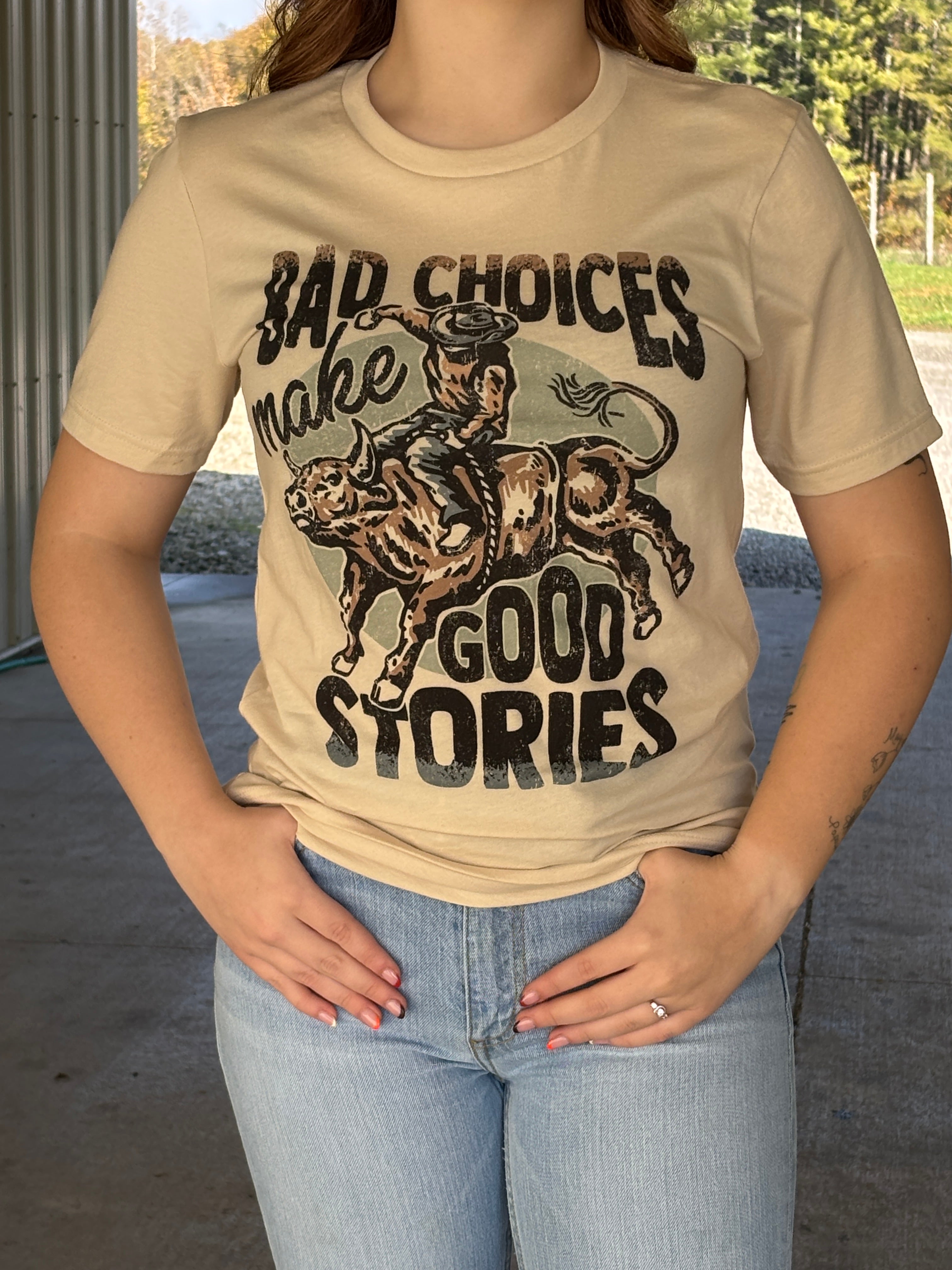 Western Bad Choice Tee - Henderson's Western Store