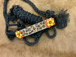 Load image into Gallery viewer, Mule Tape Halter~Cheetah - Henderson&#39;s Western Store